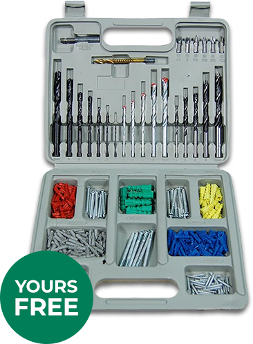 Rotorazer Drill Bit Set, Yours FREE
